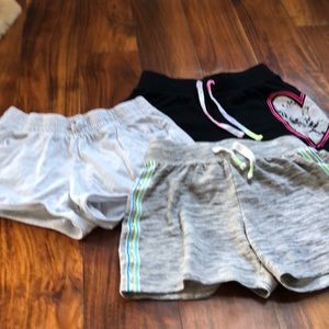 3 pairs of kids shorts size 10